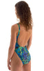 F12 - Womens Baywatch One Piece Swimsuit Full Back - Tan Through 8851 Tahitian rainforest - Skinzwear
