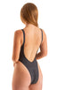 F15Z - Womens One Piece 1/2 Back with Front Zipper - Mesh 4554 Shadow peep show - Skinzwear