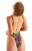 F15Z - Womens One Piece 1/2 Back with Front Zipper - Tan Through 2752 Technicolor - Skinzwear