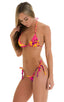 B63 - Womens Side Tie Scrunchie Bottom - Prints