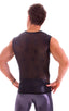 G20 - Mens Sleeveless Muscle Tee - Mesh 2557 Spiderweb - Skinzwear
