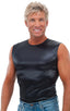 G20 - Mens Sleeveless Muscle Tee - Wet Look 0007 Black - Skinzwear