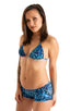 Womens Boy Cut Swim Shorts in Blue Leopard 1; Womens Boy Cut Swim Shorts in Blue Leopard 2; Womens Boy Cut Swim Shorts in Blue Leopard 3; Womens Boy Cut Swim Sh
