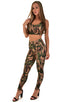 Crop Tank Top in Camo, Front View; Crop Tank Top in Camo, Rear View; Special Order Notice; Crop Tank Top in Camo Fabric