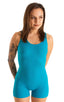 J6 - Womens Gym Onsie - Mesh 4557 Seam mist athletic - Skinzwear