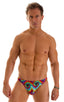 M16 - Mens Bikini Briefs - Prints 1153 Classic tie dye - Skinzwear