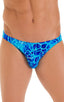 M16 - Mens Bikini Briefs - Prints 9155 New world blue - Skinzwear