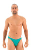 M16 - Mens Bikini Briefs - Solids 2456 Jade - Skinzwear