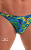M16 - Mens Bikini Briefs - Tan Through 8851 Tahitian rainforest - Skinzwear