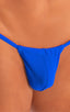 M1R2 - Mens Micro Adjustable G String Bikini - Mesh 4555 Royal blue athletic - Skinzwear