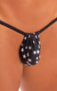 M1R2 - Mens Micro Adjustable G String Bikini - Prints 4550 - 6407 Night sky - Black - Skinzwear