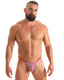 M1R2 - Mens Micro Adjustable G String Bikini - Prints 9873 - 9876 Flora matrix - Fire reef - Skinzwear
