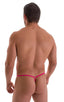 M1R2 - Mens Micro Adjustable G String Bikini - Solids 3452 Fuchsia - Skinzwear