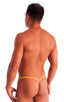 M1R2 - Mens Micro Adjustable G String Bikini - Solids 4405 Sunshine yellow - Skinzwear