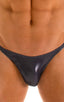M26 - Mens Seamless Pouch Bikini - Metallics 9852 Black ice - Skinzwear