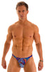 M26 - Mens Seamless Pouch Bikini - Prints 1150 Illumine - Skinzwear