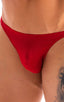 M26 - Mens Seamless Pouch Bikini - Solids 3450 Ruby red - Skinzwear