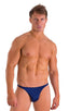 M26 - Mens Seamless Pouch Bikini - Solids 9409 Navy - Skinzwear
