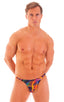 M26 - Mens Seamless Pouch Bikini - Tan Through 7803 Rave up - Skinzwear
