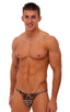 M29 - Mens Super Low Tiny Bikini - Mesh 4501 Camo - Skinzwear