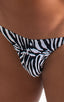 M29 - Mens Super Low Tiny Bikini - Prints 3150 Zebra - Skinzwear