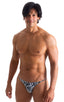 M29 - Mens Super Low Tiny Bikini - Prints 3150 Zebra - Skinzwear