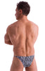 M29 - Mens Super Low Tiny Bikini - Prints 3150 Zebra - Skinzwear