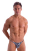 M29 - Mens Super Low Tiny Bikini - Prints 3150 Zebra - Skinzwear