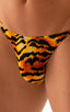 M29 - Mens Super Low Tiny Bikini - Prints 3554 Wild tiger - Skinzwear