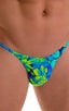 M29 - Mens Super Low Tiny Bikini - Prints 8159 Tahitian rainforest - Skinzwear