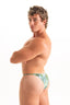 M29 - Mens Super Low Tiny Bikini - Prints 9857 Palm serenade - Skinzwear