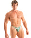 M29 - Mens Super Low Tiny Bikini - Prints 9857 Palm serenade - Skinzwear