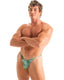M29 - Mens Super Low Tiny Bikini - Prints 9857 Palm serenade - Skinzwear