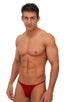 M29 - Mens Super Low Tiny Bikini - Solids 3450 Ruby red - Skinzwear