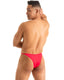 M29 - Mens Super Low Tiny Bikini - Solids 9876 Fire reef - Skinzwear