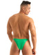 M29 - Mens Super Low Tiny Bikini - Wet Look 9871 Green - Skinzwear