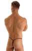 M31 - Mens Y Back G String Thong - Metallics 9852 Black ice - Skinzwear