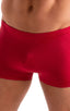 M43 - Mens Square Cut Swim Trunks - Solids 3450 Ruby red - Skinzwear