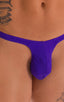 M44 - Mens Bravura Pouch Thong - Solids 3453 Royal purple - Skinzwear