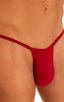 M46 - Mens Roman G String Bikini - Solids 3450 Ruby red - Skinzwear