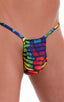 M46 - Mens Roman G String Bikini - Tan Through 2752 Technicolor - Skinzwear