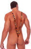 M48 - Mens Borat Style Sling Thong - Prints 3554 Wild tiger - Skinzwear