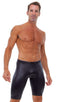 M51 - Mens Competition Swim Dive Jammers - Wet Look 0007 Black - Skinzwear