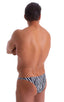 M54 - Mens Classic Rio Bikini - Prints 3150 Zebra - Skinzwear