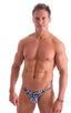 M54 - Mens Classic Rio Bikini - Prints 3150 Zebra - Skinzwear