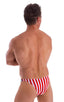 M54 - Mens Classic Rio Bikini - Prints 5115 - 5106 Stars on navy - Red/white stripes - Skinzwear