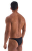 M54 - Mens Classic Rio Bikini - Solids 6407 Black - Skinzwear