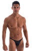 M54 - Mens Classic Rio Bikini - Solids 6407 Black - Skinzwear