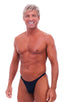 M54 - Mens Classic Rio Bikini - Solids 6417 Matte black - Skinzwear