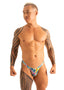 M54 - Mens Classic Rio Bikini - Tan Through 9859 Lilly lagoon - Skinzwear